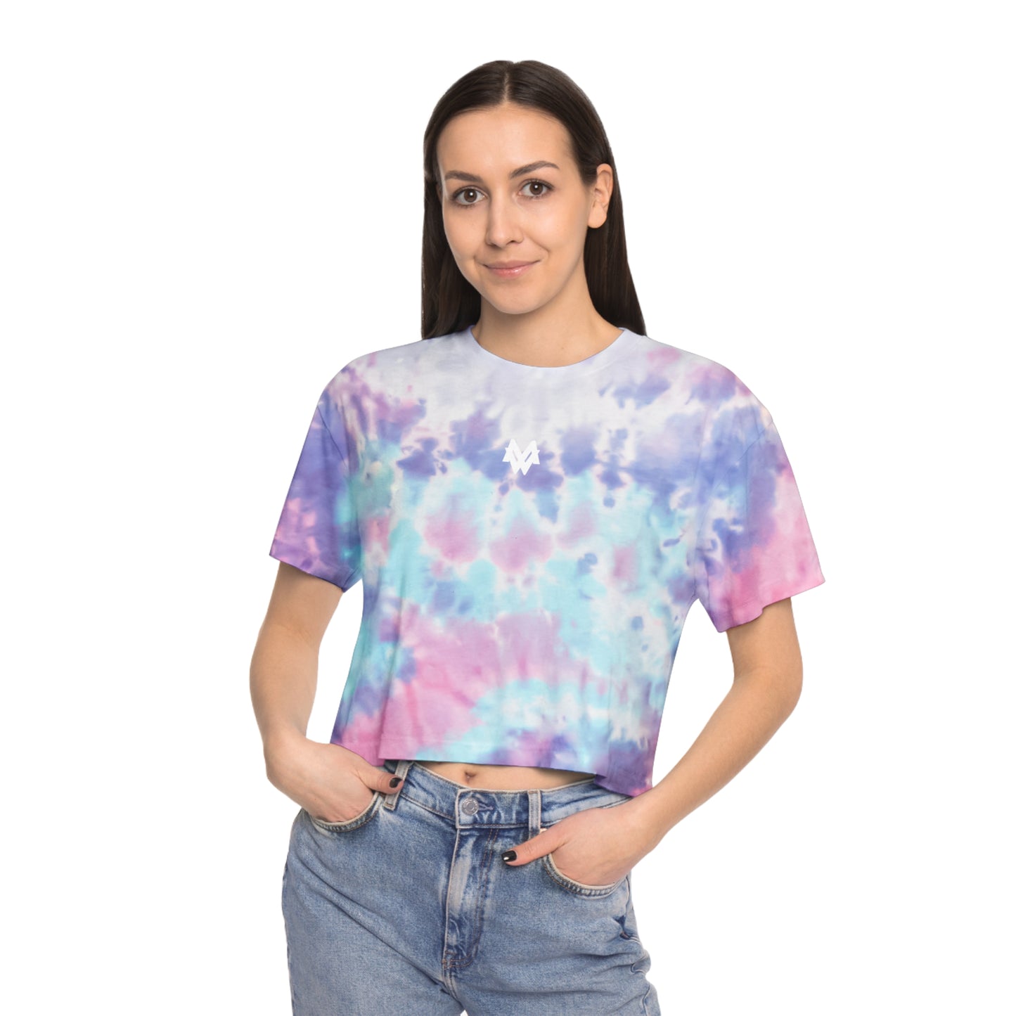 Moonwalker Women's Tie-Dye Crop Tee