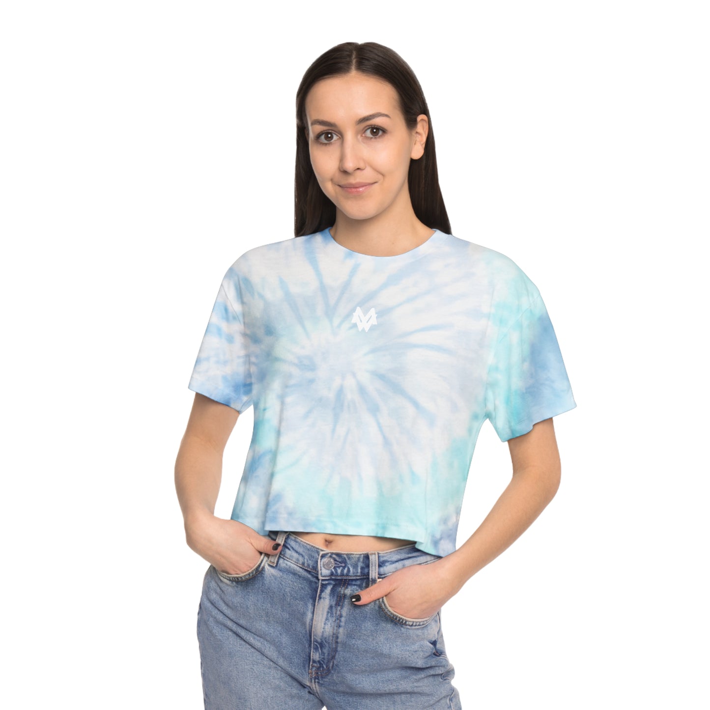 Moonwalker Women's Tie-Dye Crop Tee